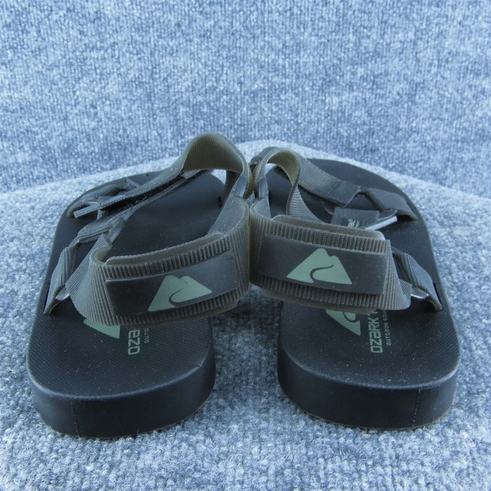 Ozark Trail Outdoor Equipment Men Sport Sandals Black Synthetic Hook & Loop Sz 9